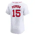 Men's No.15 Dustin Pedroia Boston Red Sox White Elite Home Jersey