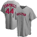 Men's No.44 Isaiah Campbell Boston Red Sox Gray Replica Road Jersey