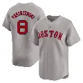 Men's No.8 Carl Yastrzemski Boston Red Sox Gray Limited Away Jersey