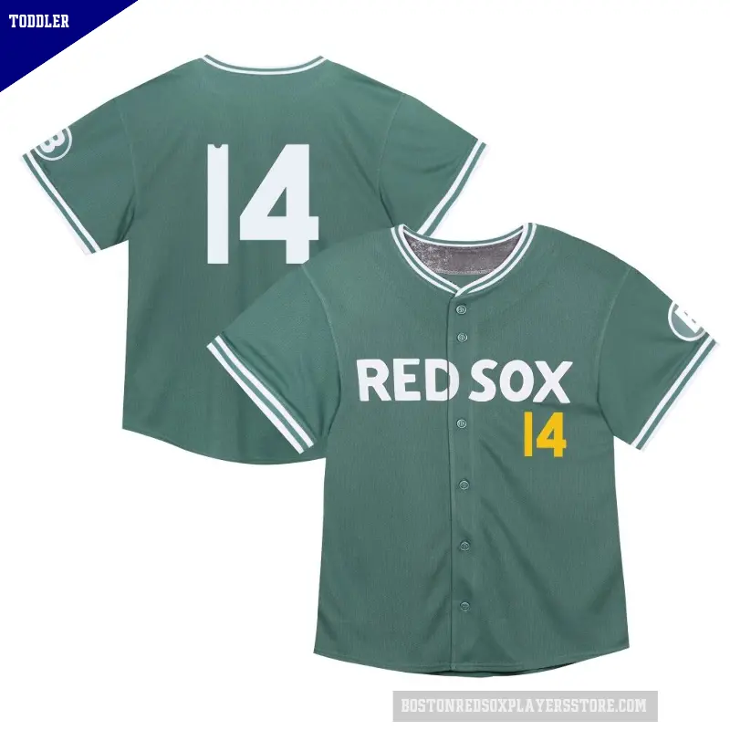 Toddler No.14 Jim Rice Boston Red Sox Green Limited 2025 City Connect Jersey