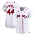 Women's No.44 Isaiah Campbell Boston Red Sox White Limited Home Jersey