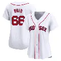 Women's No.66 Brayan Bello Boston Red Sox White Limited Home Jersey