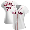 Women's No.71 Phillips Valdez Boston Red Sox White Replica Home Jersey