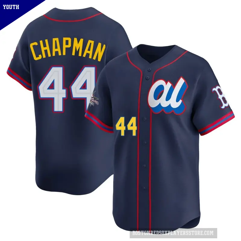 Youth No.44 Aroldis Chapman Boston Red Sox Navy Limited American League 2025 All-Star Edition Jersey