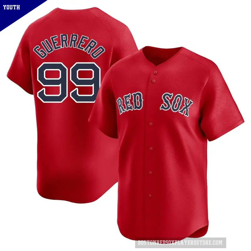 Youth No.99 Luis Guerrero Boston Red Sox Red Limited Alternate Jersey